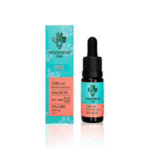 Aceite de CBD 3% Para Gatos Broad Spectrum | Salmon