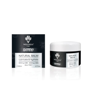 Bálsamo natural para tatuajes con 500mg CBD y 500mg CBG